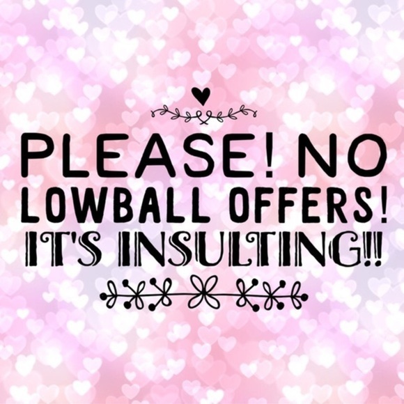 Accepting all reasonable offers all day today